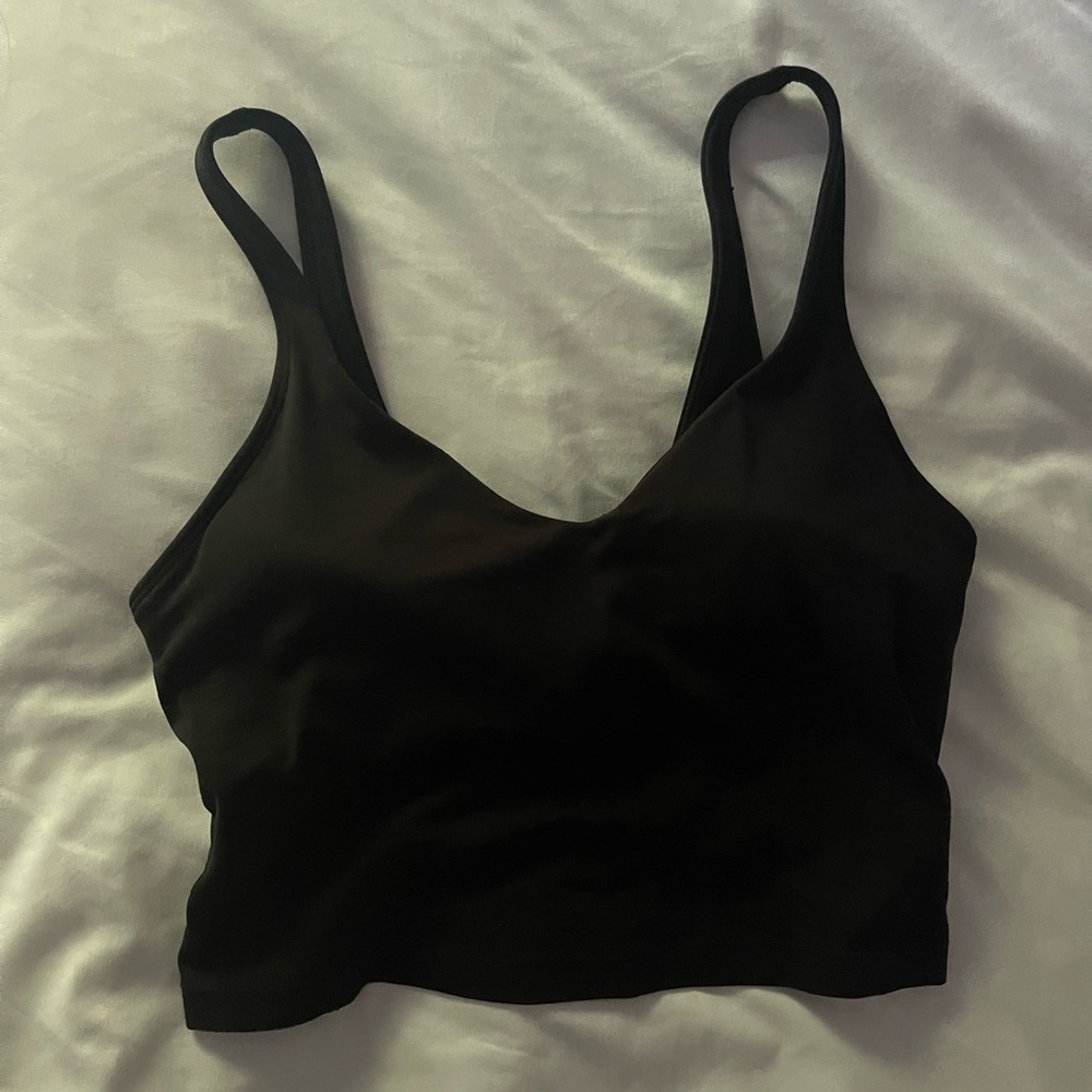 Lululemon Align Tank Size 6. Worn a coupe of times just too small for me now